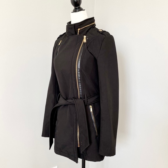 Michael Kors Fleece Line Soft Shell w/Hood - Picture 2 of 10